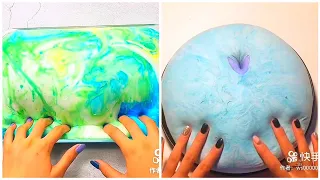 Most Relaxing and Satisfying Slime Videos #180 //  Fast Version // Slime ASMR //