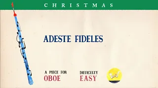 🎹 Adeste Fideles - O Come, All Ye Faithful [Piano Accompaniment] [Playback for Oboe] 🎹