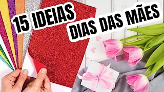 15 IDEIAS INCRÍVEIS PARA DIA DAS MÃES EM E.V.A | SHOW DE ARTESANATO