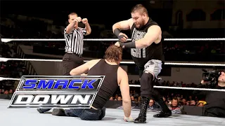 Dean Ambrose & Neville vs Kevin Owens & Sheamus - Smackdown 01/14/16 Highlights