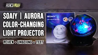 SOAIY: Aurora Night Light Projector With Built-In Speakers | Best Galaxy/Nebula Projector [REVIEW]