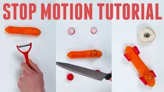 How to Make a PLAYFUL FOOD TUTORIAL (Stop Motion)