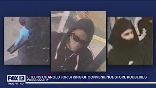 3 teens charged in string of conveience store robberies | FOX 13 Seattle