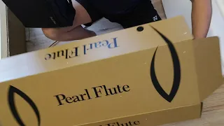 Unboxing Pearl PFB-305 bass flute