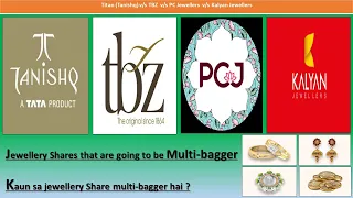 Titan (Tanishq) vs TBZ vs PC Jewellers vs Kalyan Jewellers