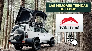 Las MEJORES tiendas de techo CALIDAD - PRECIO ⭐️ WILD LAND ⛺ Todos modelos en VENTA y ALQUILER