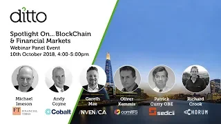 Spotlight On... Blockchain Webinar - Panel Discussion