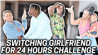 Switching GIRLFRIENDS With NYYEAR AND JALYN For 24 HOURS!!!😱