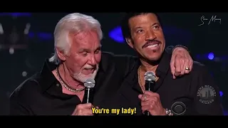 Kenny Rogers & Lionel Richie - Lady LIVE FULL HD (with lyrics) 2012