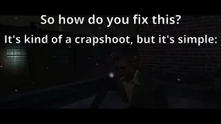 Max Payne is Maximum Pain (Chapter 6 cutscene glitch and how to fix it)