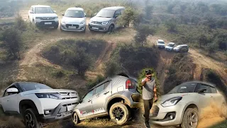 Brezza 2022 Off Roading with Maruti Suzuki Swift and Ignis | Tushar Kaushik