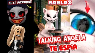 ⚫ NUNCA juegues TALKING ANGELA A LAS 3 AM en ROBLOX! | muy TURBIO | ValeryRM