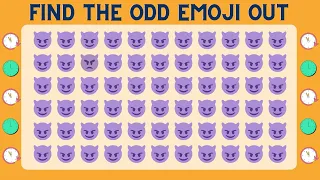Find the ODD One Out! Emoji Quiz! 🤔🧐