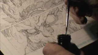 Scott Williams speed inking