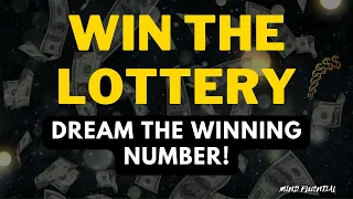 ** WIN THE LOTTERY MEDITATION MUSIC ** Dream The Winning Numbers | UNIVERSE gives you MASSIVE WEALTH