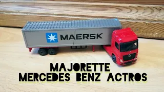 Majorette Mercedes-Benz Actros 'Maersk' Review!