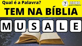 Adivinhe os Nomes dos Personagens Bíblicos Com as Letras Embaralhadas - Quiz: Qual é a Palavra?