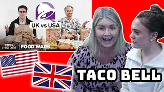 BRITISH FAMILY REACTS! Food Wars | Taco Bell