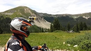 KTM 690R ride accompanied by John Denver  "I Guess He'd Rather Be In Colorado" A tribute