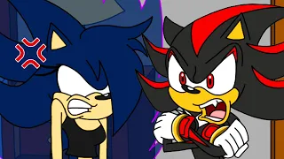 DARK SONICA WANTS SHADOW! - [Sonic Comic Dub]