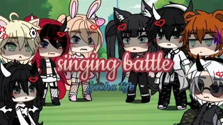 •ex VS ex• [singing battle] {gacha life} (meme)
