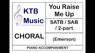 You Raise Me Up (Emerson)[Piano Accompaniment]
