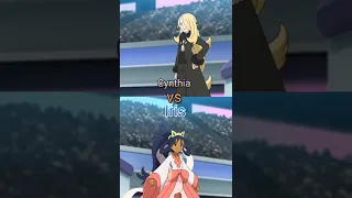 Cynthia vs Iris { Comparison } || Master eight #117