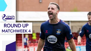 Killie and Caley Remain Undefeated! | Lower League Matchweek 4 Round Up | cinch SPFL