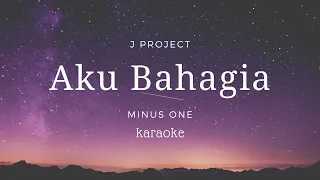 Aku Bahagia Yesus angkat bebanku | Karaoke | Minus one | backingtrack | Karaoke lagu sekolah minggu