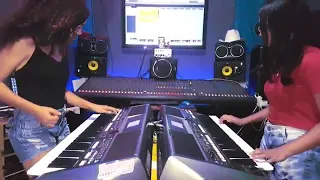 🎹 DUELO DE TECLADOS - VHERONYCA DOS TECLADOS VS CIELMINHA DOS TECLADOS - FORROZAO