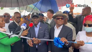 Wike & Sanwo Olu Commissions Flyover In Port Harcourt