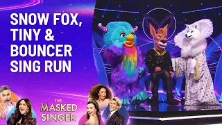 Snow Fox, Tiny And Bouncer 'Run' Performance - Season 5 | The Masked Singer Australia | Channel 10