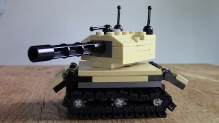 How to Build a Lego Mini M1 Abrams Tank