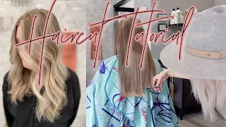 Basic Haircut Tutorial with Soft Layers // Wholy Hair