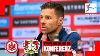 RE-LIVE: PK mit Xabi Alonso vor Eintracht Frankfurt 🆚 Bayer 04 Leverkusen | Bundesliga, 32. Spieltag