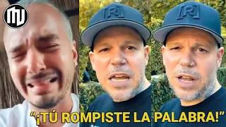 ¡J Balvin llama LLORANDO a Residente pidiéndole que no publicara este video!