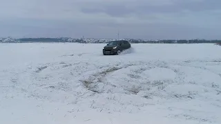 Бездорожье, зима. Hyundai ix35