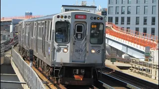 Cta red line ride from Sheridan to Belmont