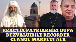 Prima reactie a Patriarhiei dupa ancheta Recorder, "Clanul Marelui Alb". DNA s-a autosesizat