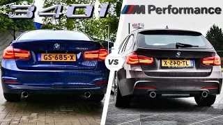 BMW 340i M Sport vs M Performance EXHAUST SOUND by AutoTopNL