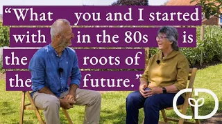 40 years of growing and learning, Jekka McVicar and Charles Dowding in Conversation