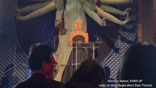 Lady Gaga wins the best actress award at New York Film Critics Circle (acceptance speech)