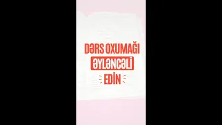 Bu Hiylə İlə Dərs Oxumağı Sevəcəksiniz