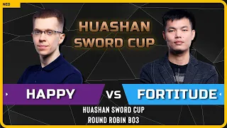 WC3 - [UD] Happy vs Fortitude [HU] - Bo3 Round Robin - Huashan Sword Cup