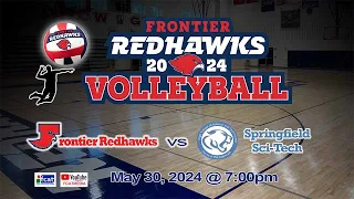 Frontier Regional Boys Volleyball vs Springfield Sci-Tech