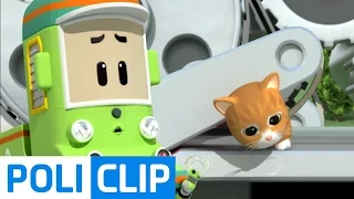 Please, save the kitty (Korean) | Robocar Poli Clips