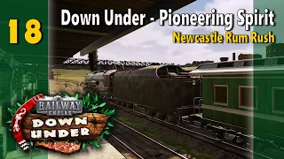 Railway Empire: Down Under DLC - Scenario Let's Play #18: Newcastle Rum Rush