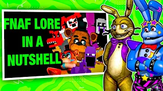 FNAF lore in a Nutshell REACT with Glitchtrap and Glamrock Bonnie