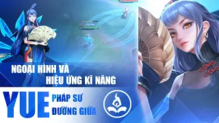 NGOẠI HÌNH CHIÊU THỨC CỦA TƯỚNG MỚI YUE - NEW HERO AOV YUE #aov