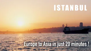 Ferry trip to Kadıköy - Asian Istanbul | Turkey 4K travel vlog